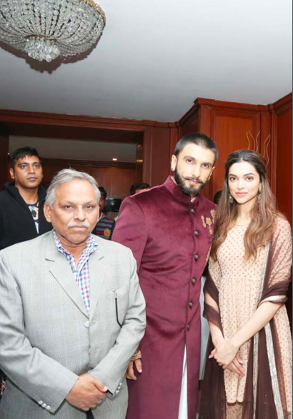 Awadhi Vikas Sansthan event with Ranveer Singh and Deepika Padukone